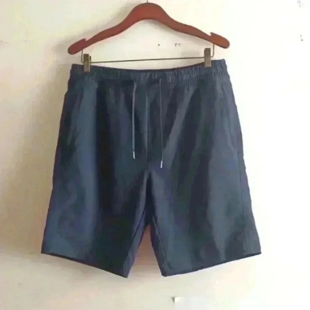 Right of way Navy Blue Casual Shorts